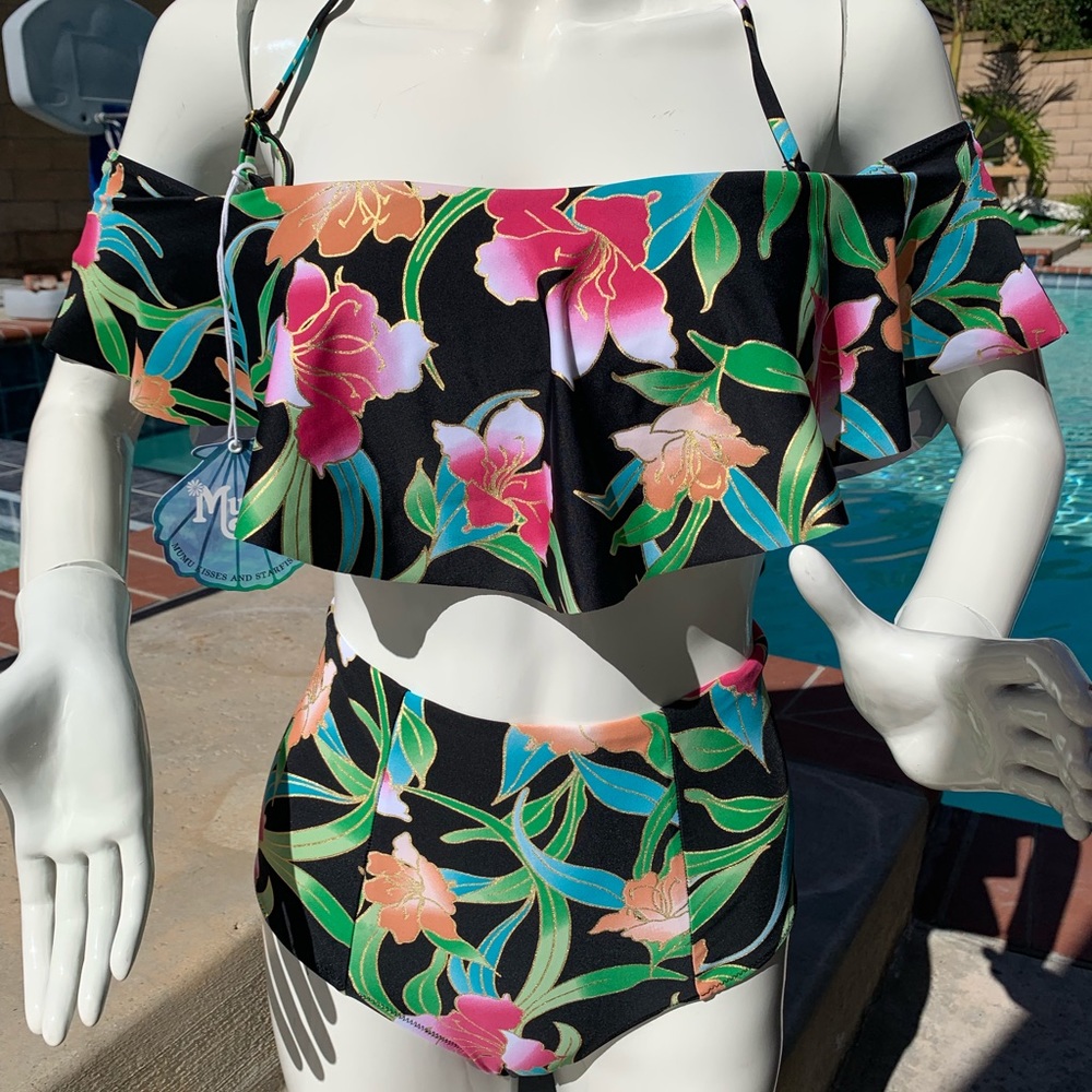 MuMu Mermaid 2 piece swimsuit Bondi Ruffle